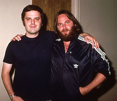 Mike Langstrom and Carl Wilson, Detroit, MI, 1977