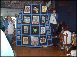 Terry's quilt up for bid